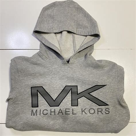 michael kors hoodie grey|Michael Kors sweatsuit.